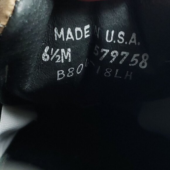 Dexter Sst-4 Left Handed Bowling Shoes Mens 6.5 Rare Two Tone Blue Leather Colle - Picture 10 of 11